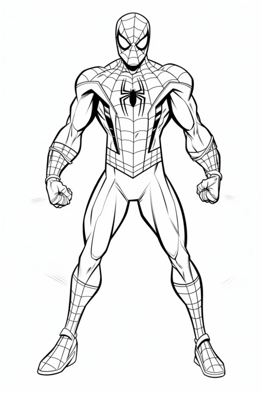 140+ Spider-Man Coloring Pages for Marvel Fans 66