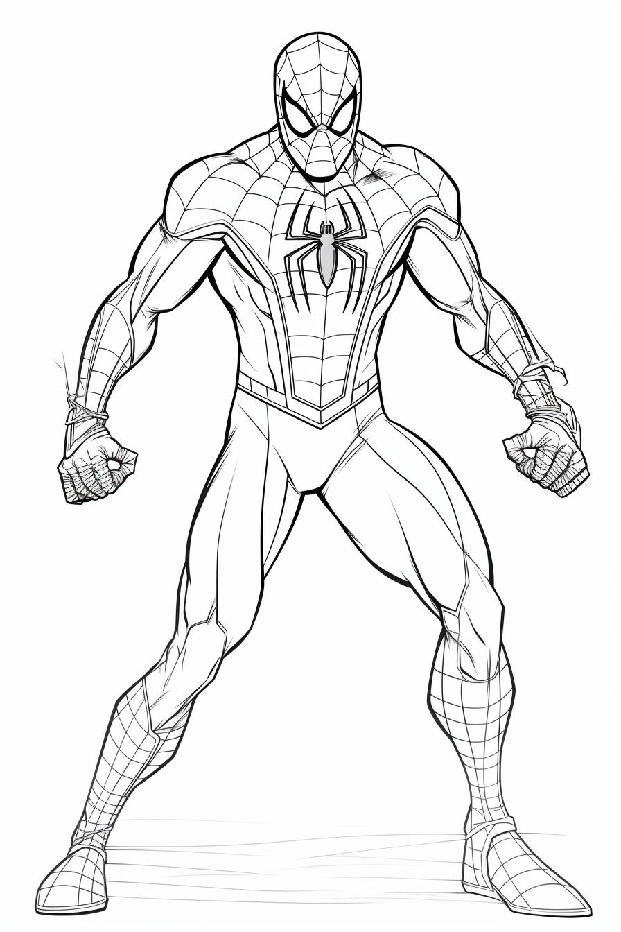 140+ Spider-Man Coloring Pages for Marvel Fans 67