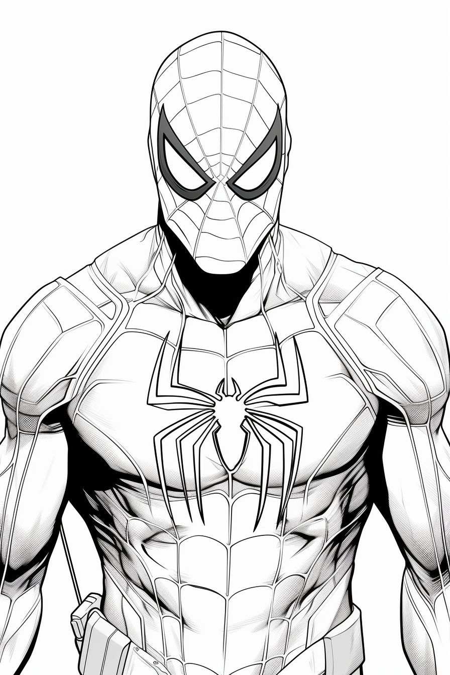 140+ Spider-Man Coloring Pages for Marvel Fans 68