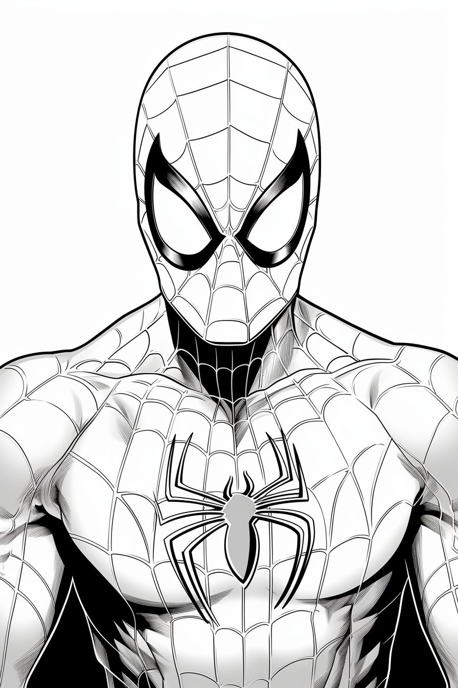 140+ Spider-Man Coloring Pages for Marvel Fans 69