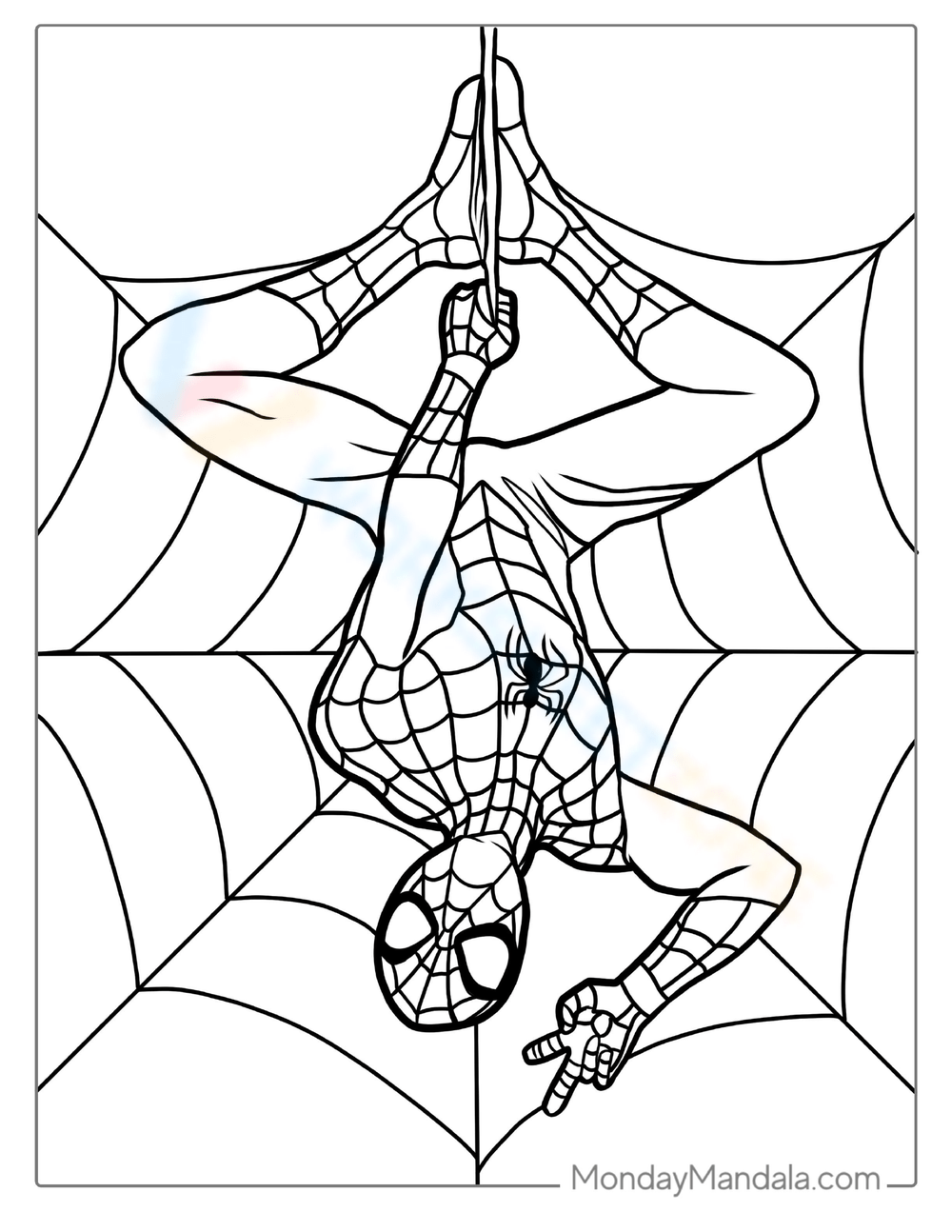 140+ Spider-Man Coloring Pages for Marvel Fans 73