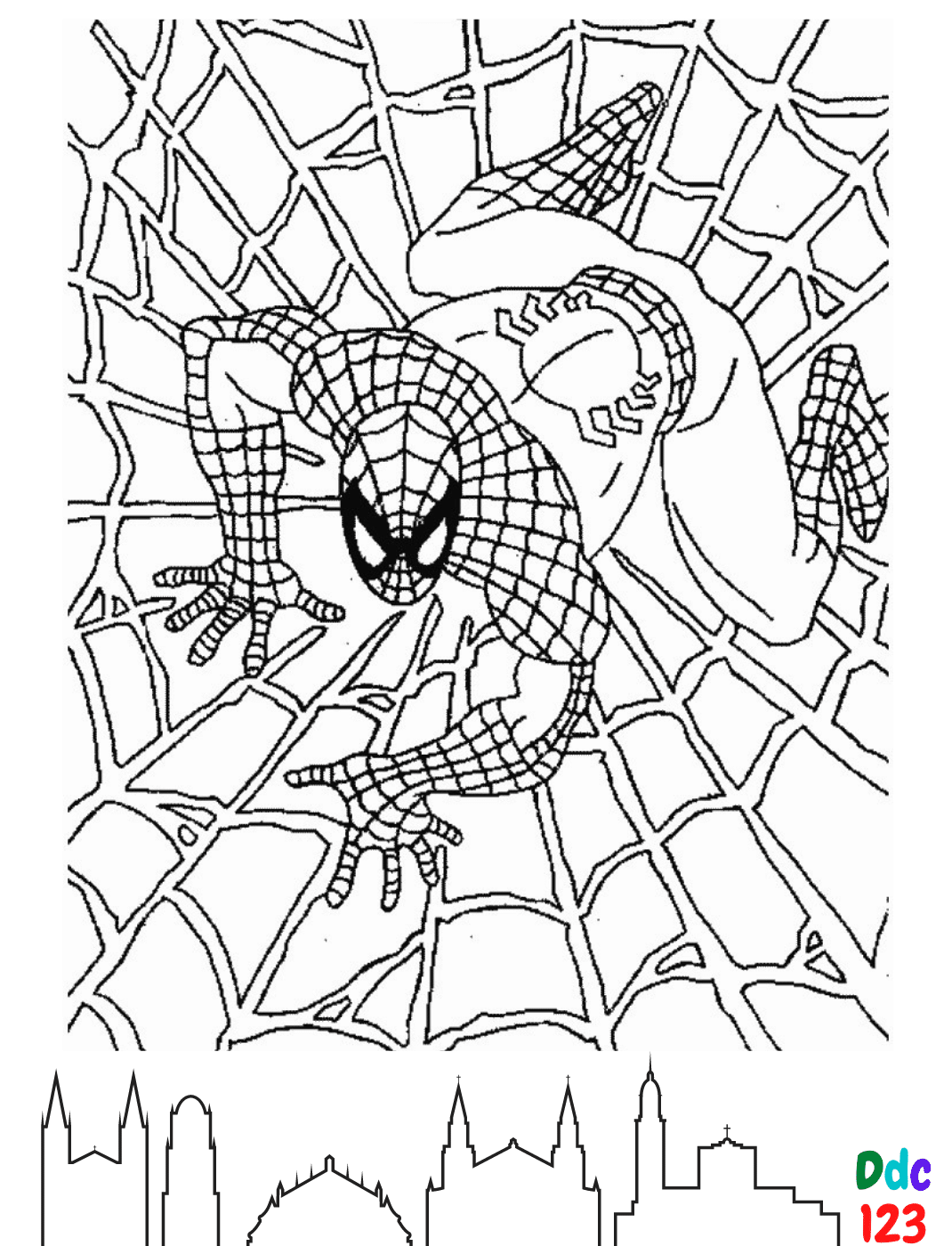 140+ Spider-Man Coloring Pages for Marvel Fans 77