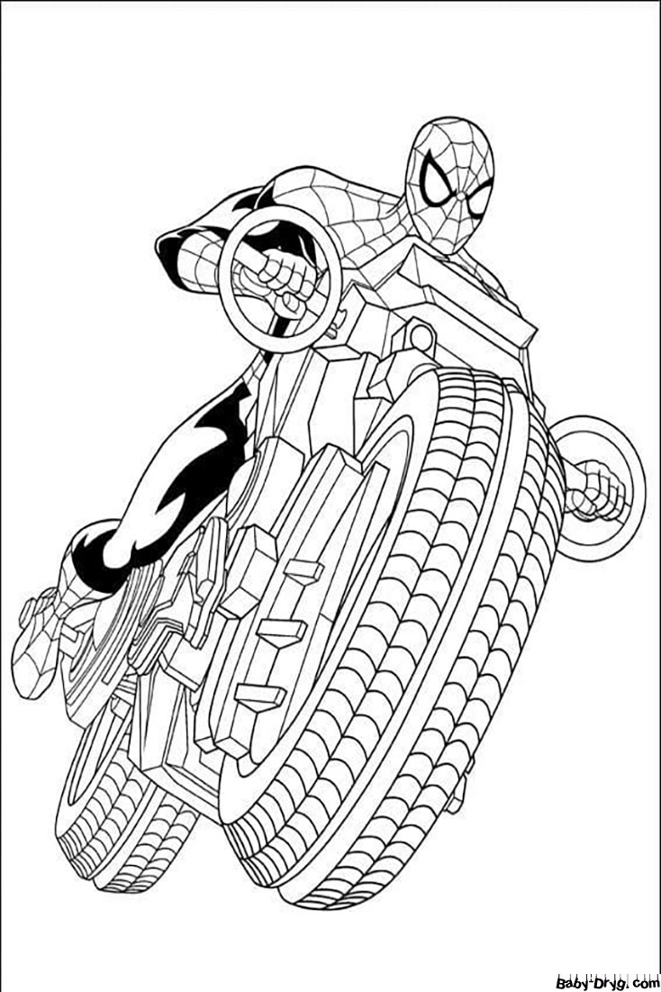 140+ Spider-Man Coloring Pages for Marvel Fans 8