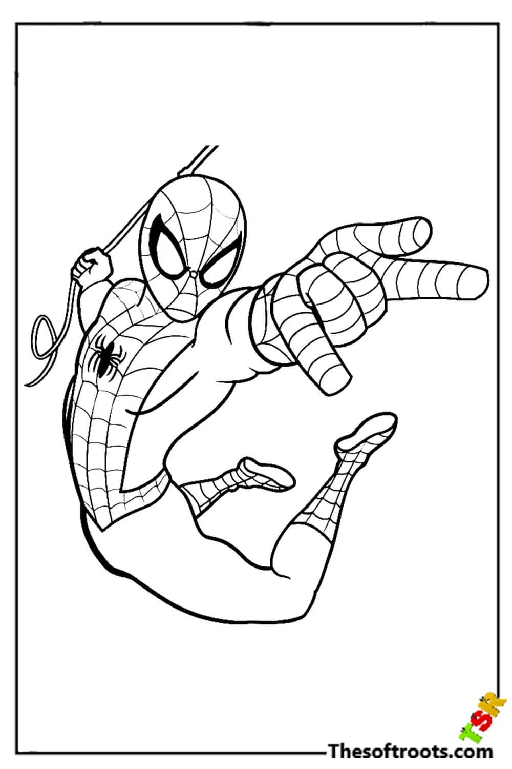 140+ Spider-Man Coloring Pages for Marvel Fans 80