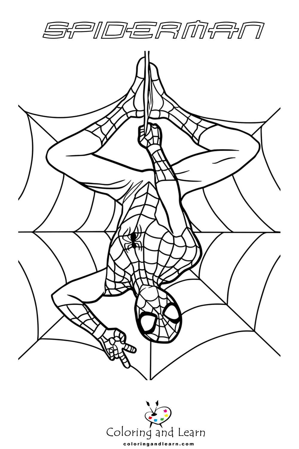 140+ Spider-Man Coloring Pages for Marvel Fans 84