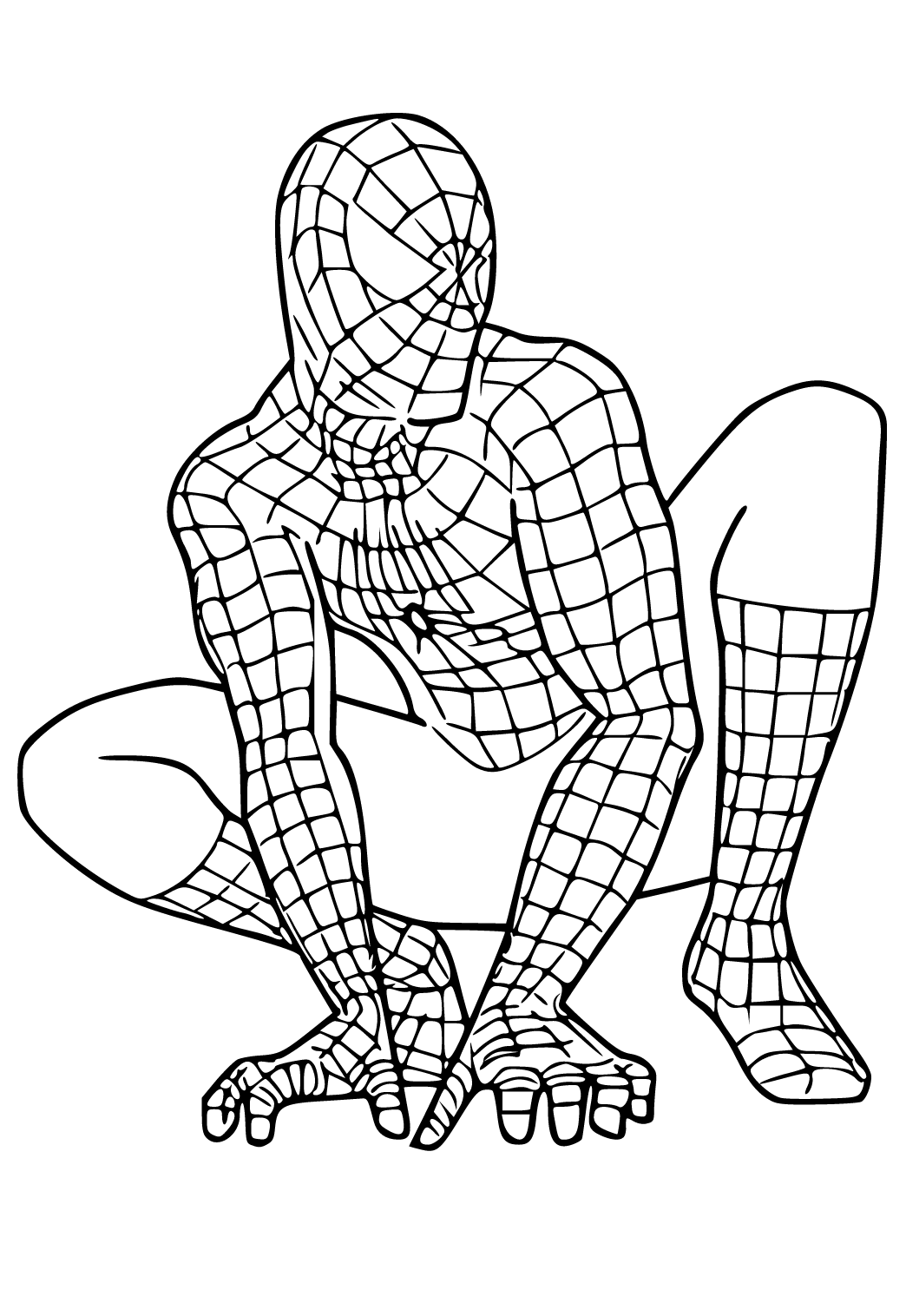 140+ Spider-Man Coloring Pages for Marvel Fans 97