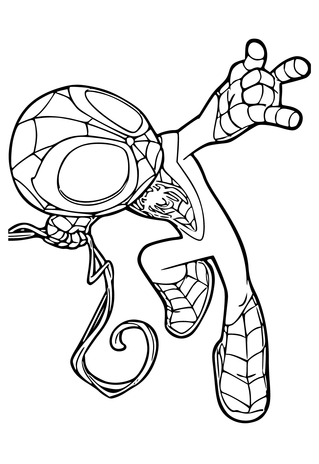 140+ Spider-Man Coloring Pages for Marvel Fans 98