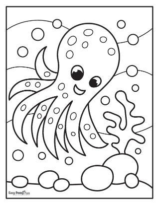 150 Coral Coloring Pages Printable 104