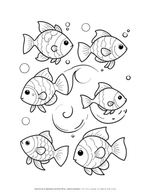 150 Coral Coloring Pages Printable 111