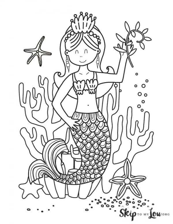 150 Coral Coloring Pages Printable 139