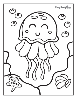 150 Coral Coloring Pages Printable 58