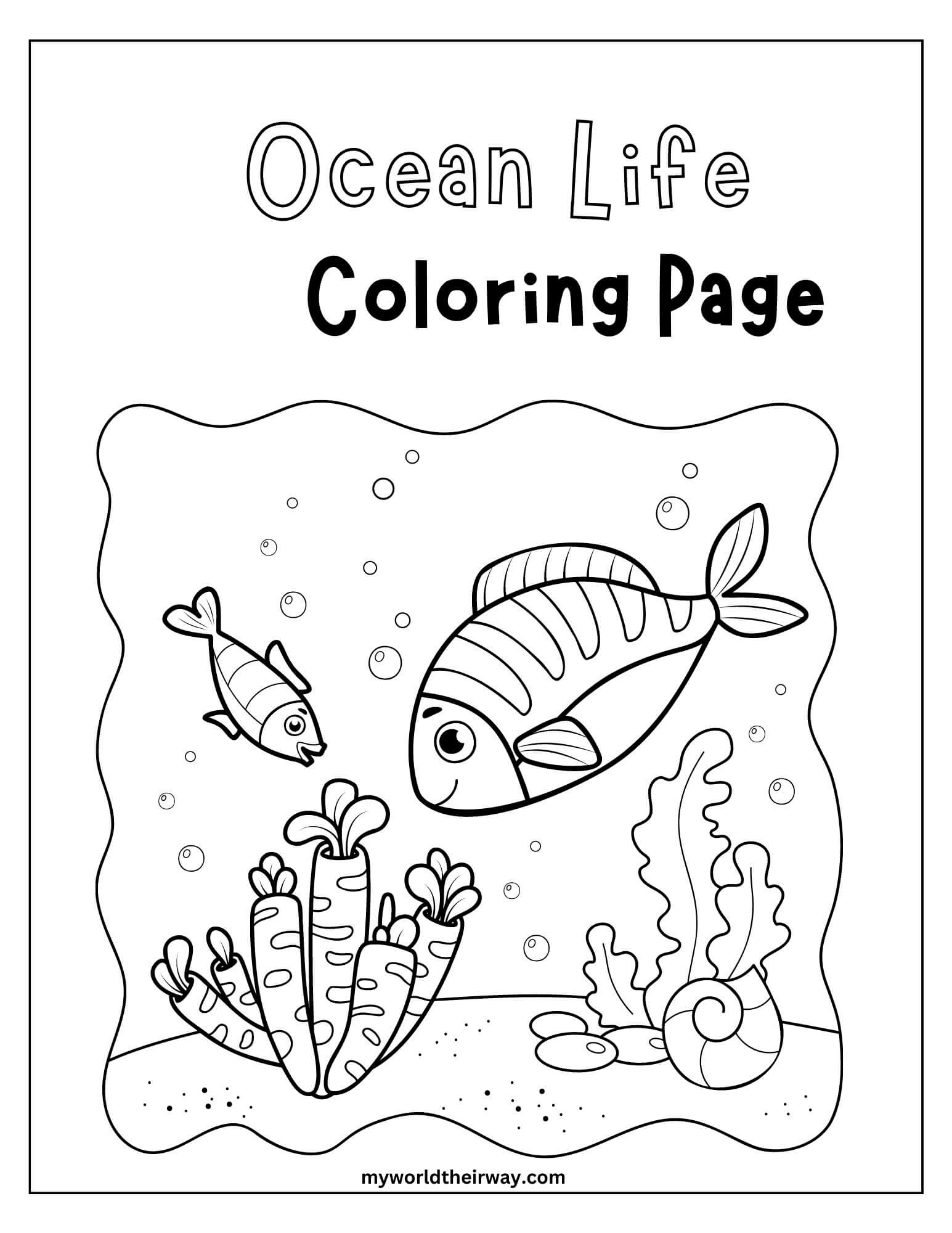 coral coloring pages printable jpg