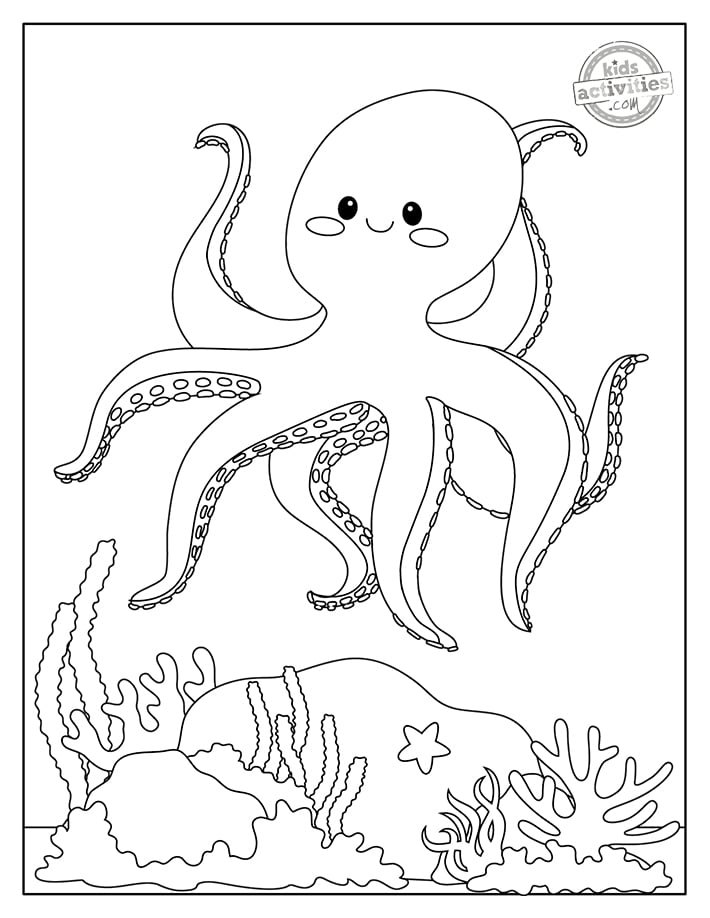 coral coloring pages printable jpg