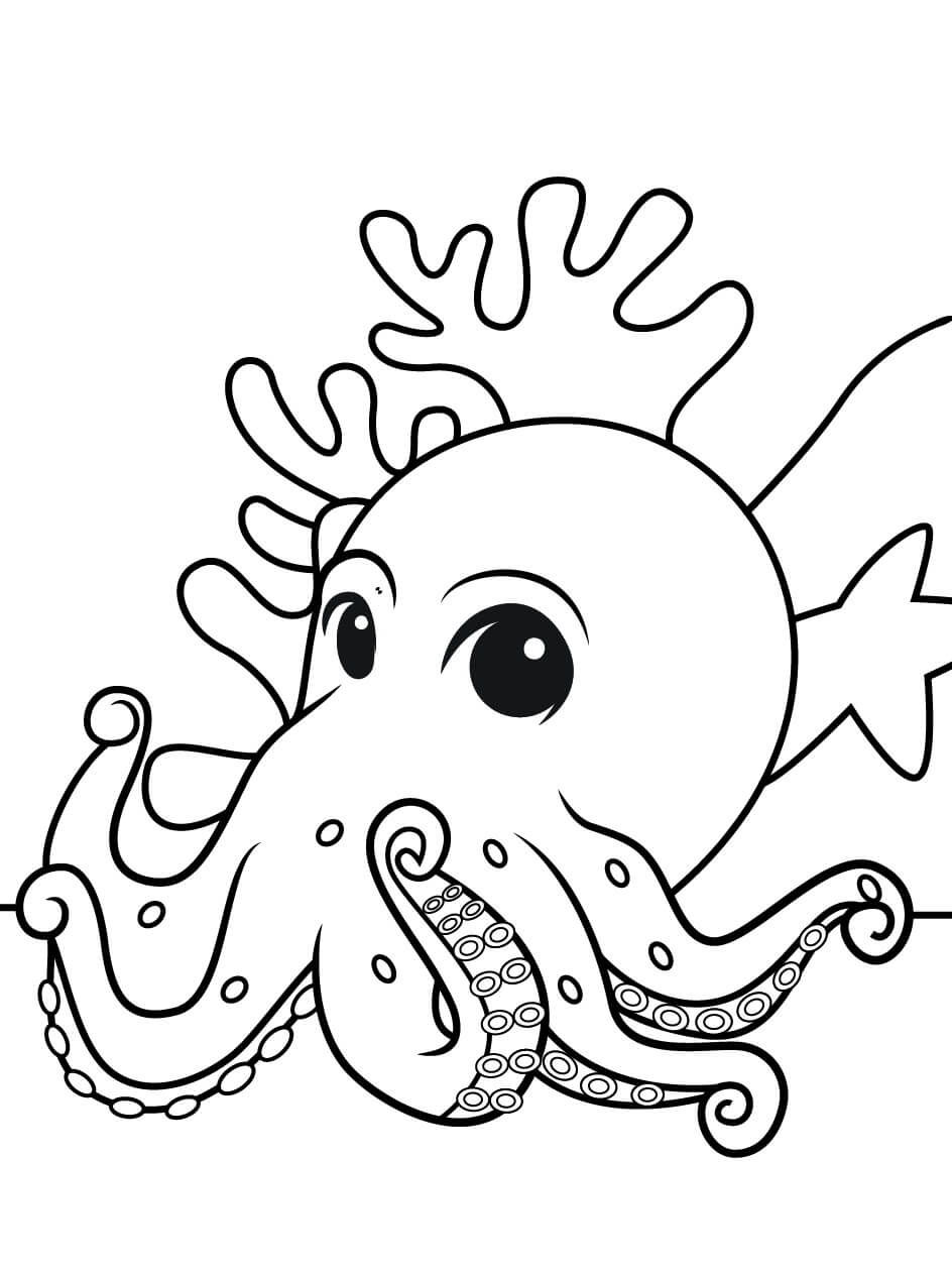 coral coloring pages printable jpg