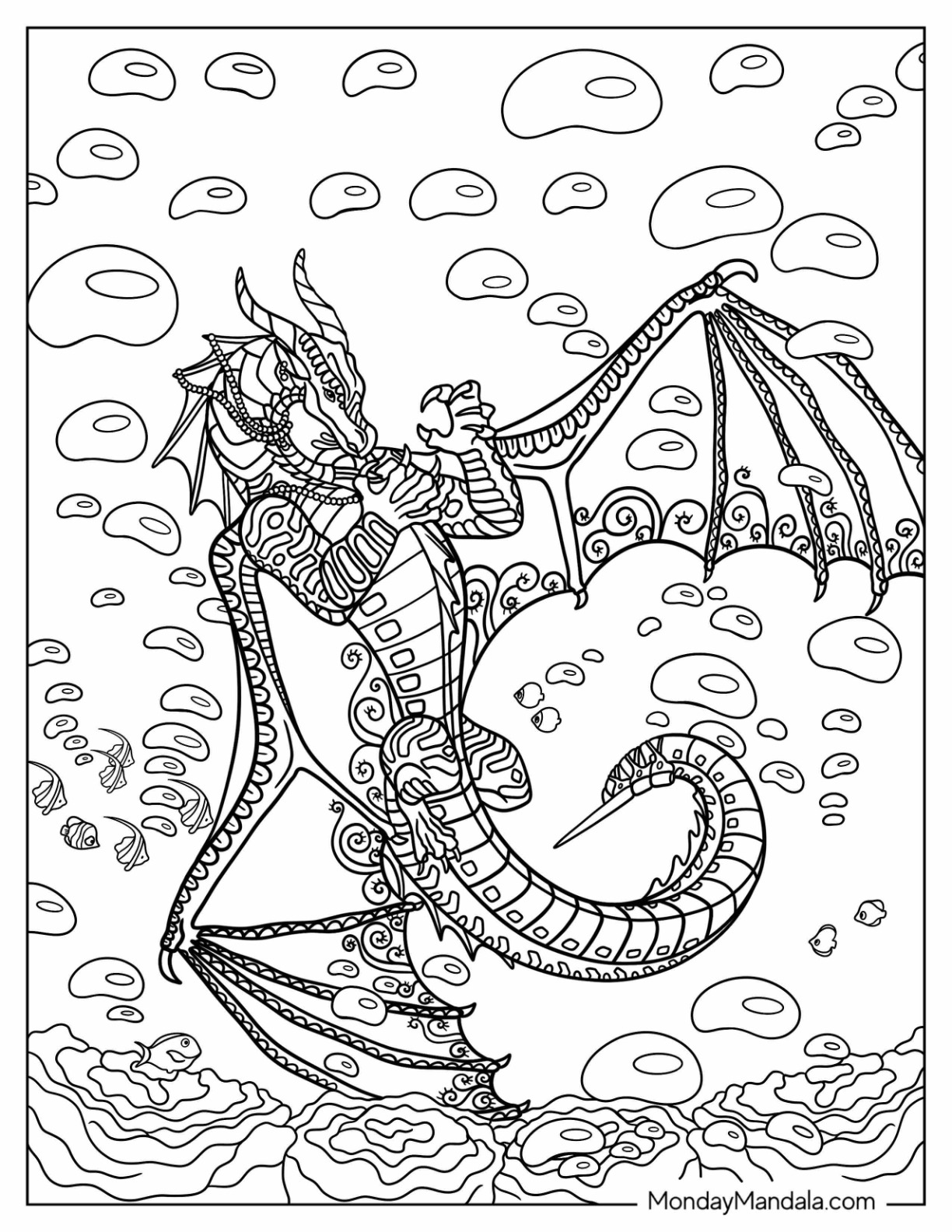 150 Coral Coloring Pages Printable 89