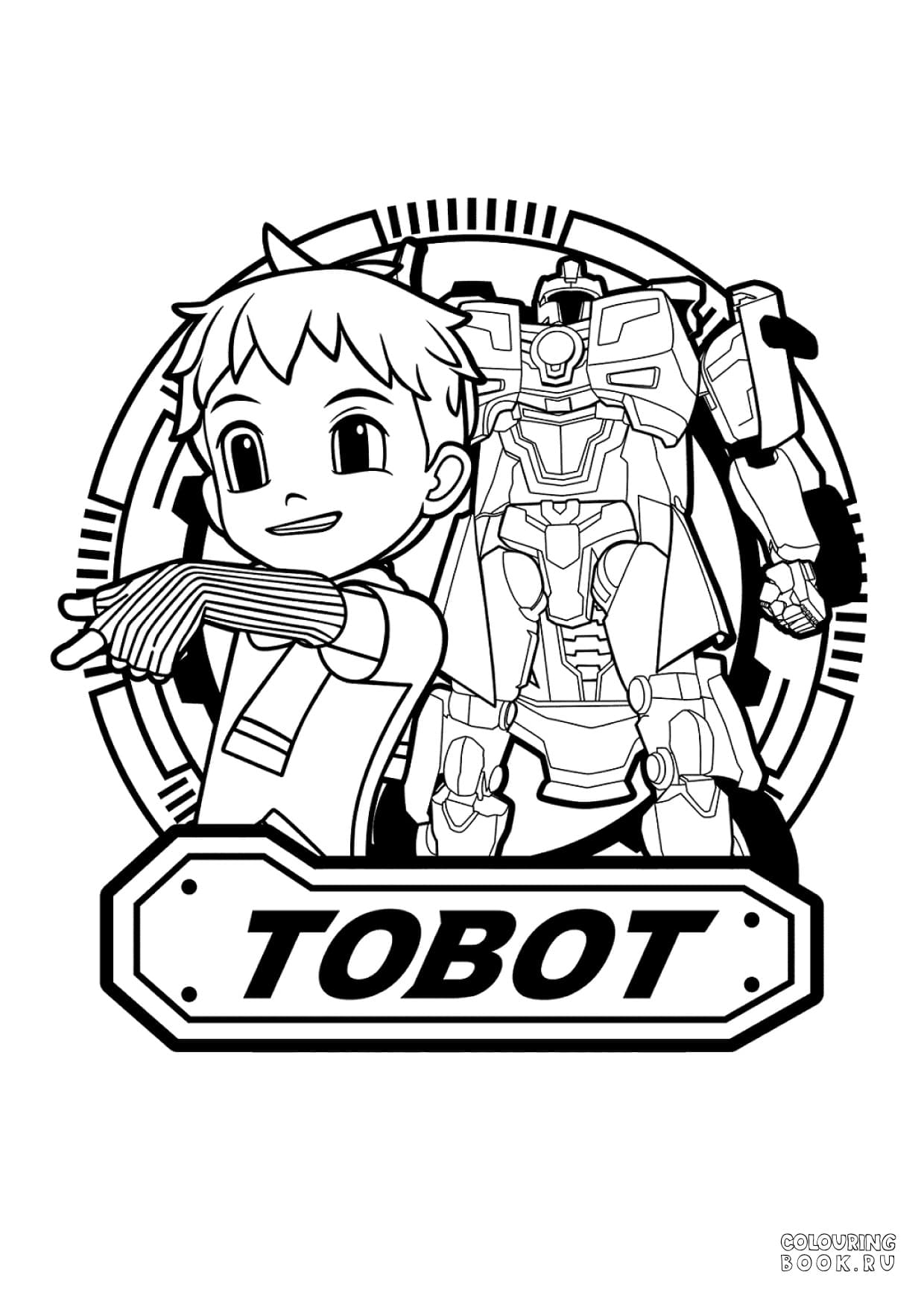 150 Tobot Coloring Pages FREE Printable 102