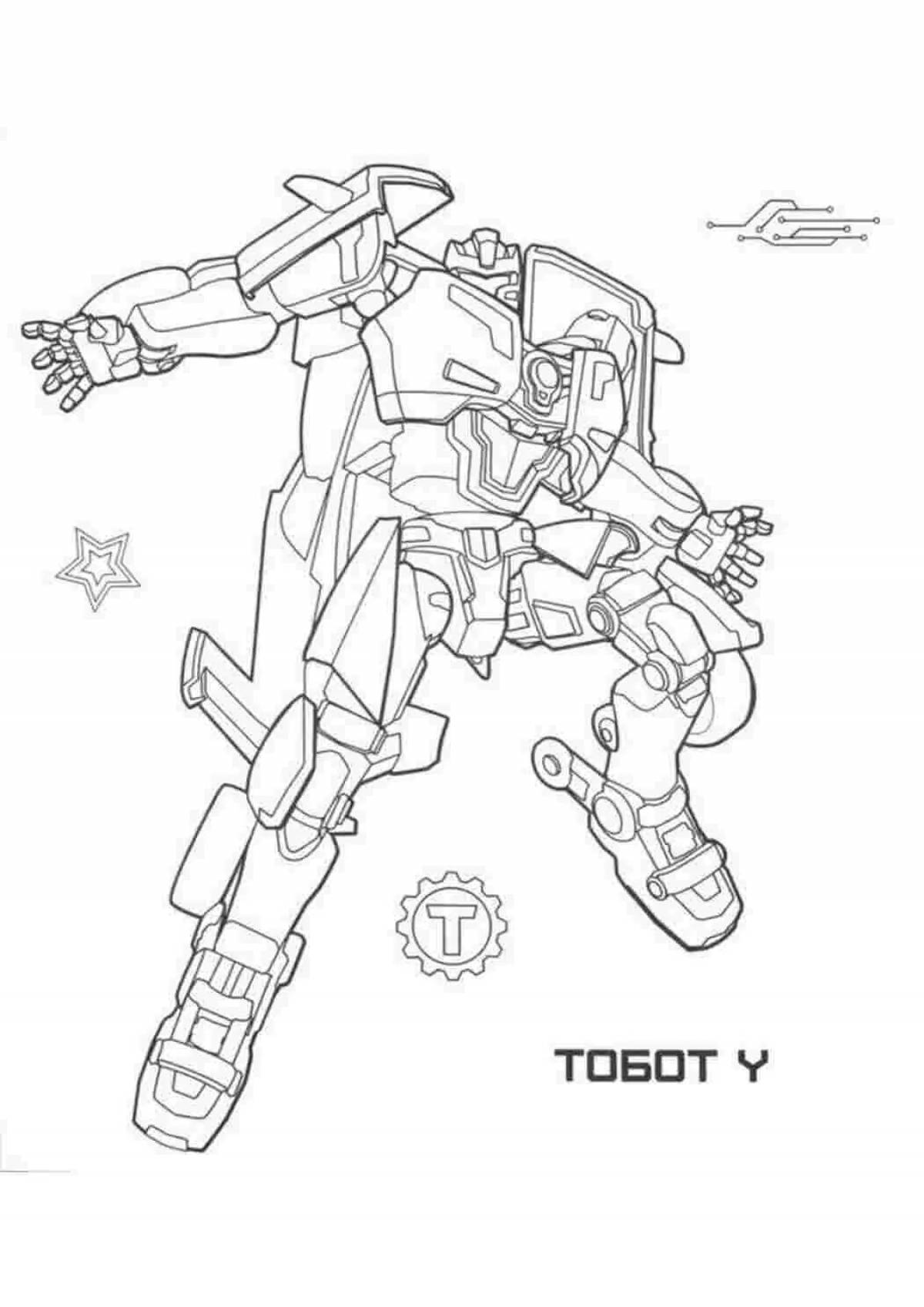 150 Tobot Coloring Pages FREE Printable 35