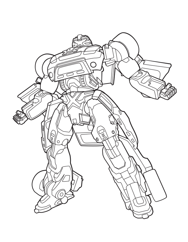 150 Tobot Coloring Pages FREE Printable 6