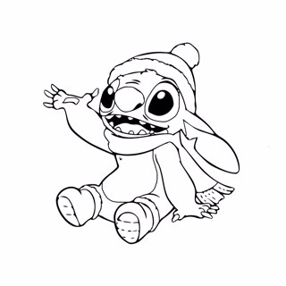 154+ Stitch Coloring Printable 30