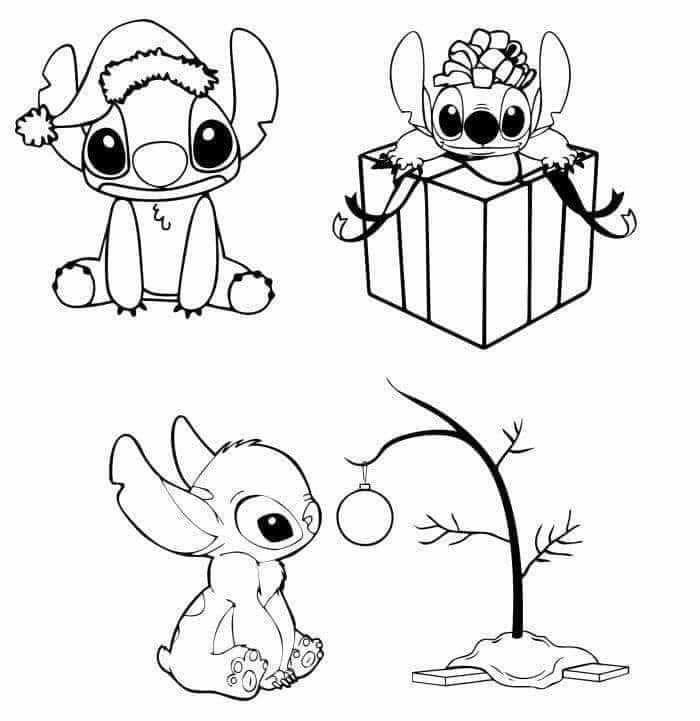 154+ Stitch Coloring Printable 64