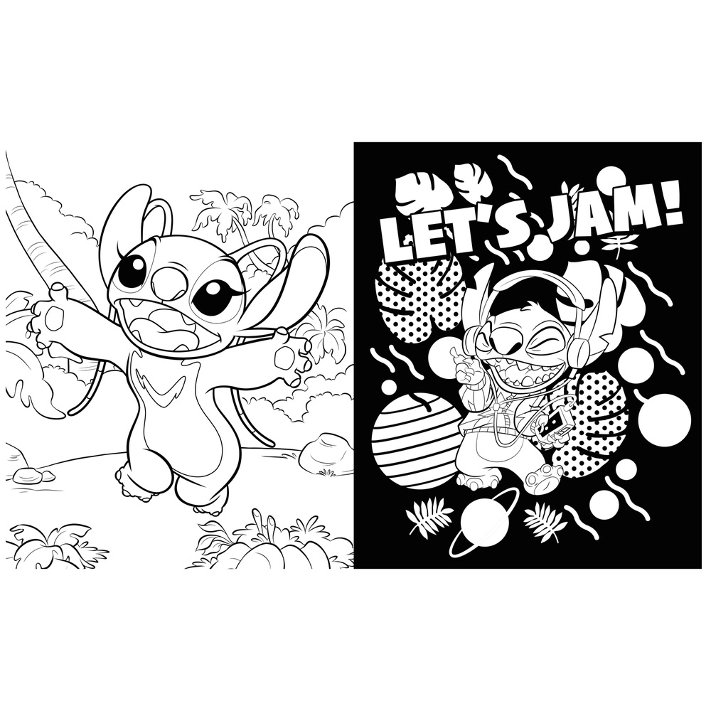 154+ Stitch Coloring Printable 93