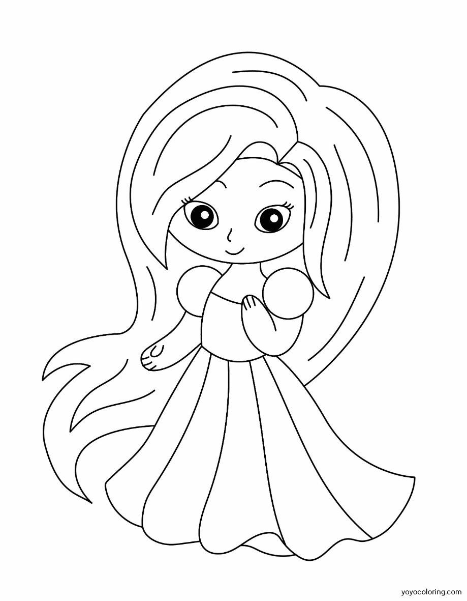 155 Princess Coloring Worksheets FREE Printable 100