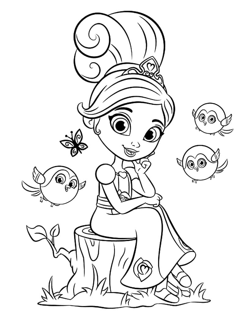 155 Princess Coloring Worksheets FREE Printable 104