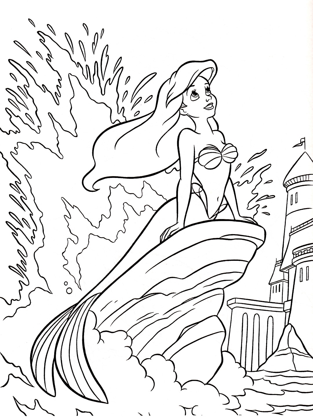 155 Princess Coloring Worksheets FREE Printable 119