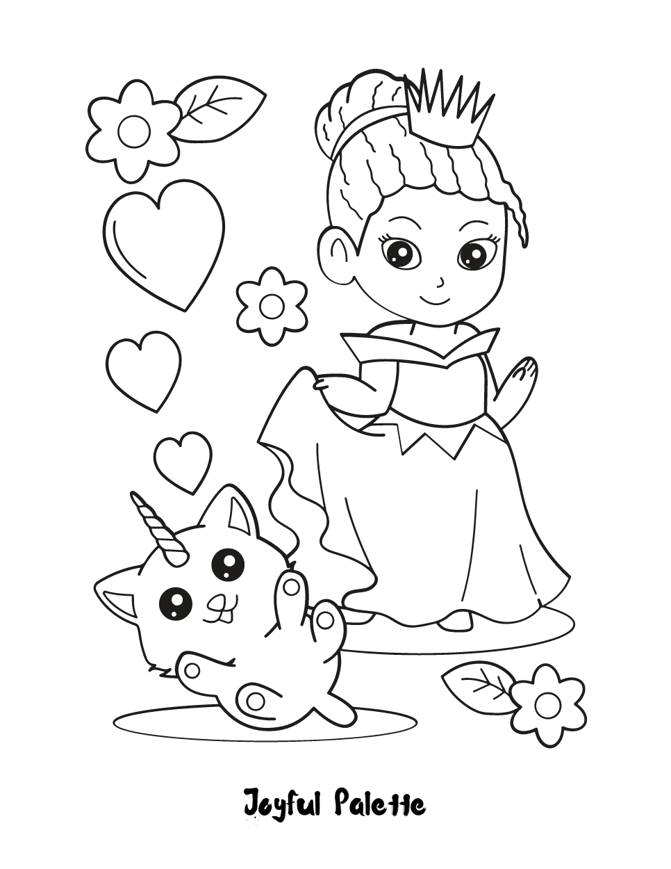 155 Princess Coloring Worksheets FREE Printable 122