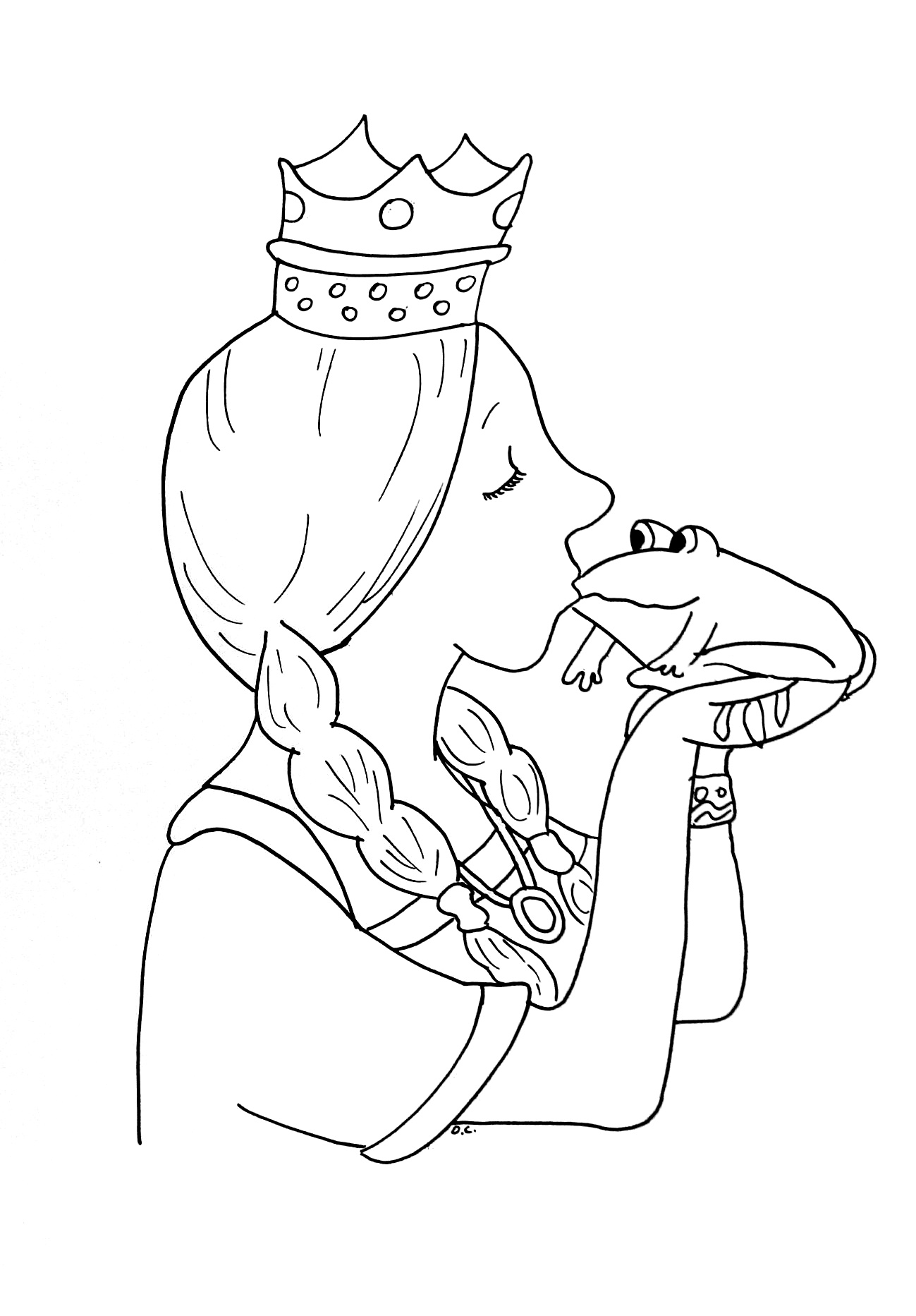 155 Princess Coloring Worksheets FREE Printable 136