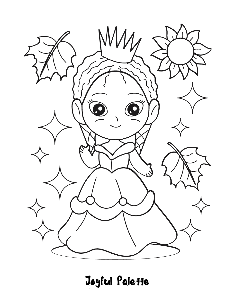 155 Princess Coloring Worksheets FREE Printable 144