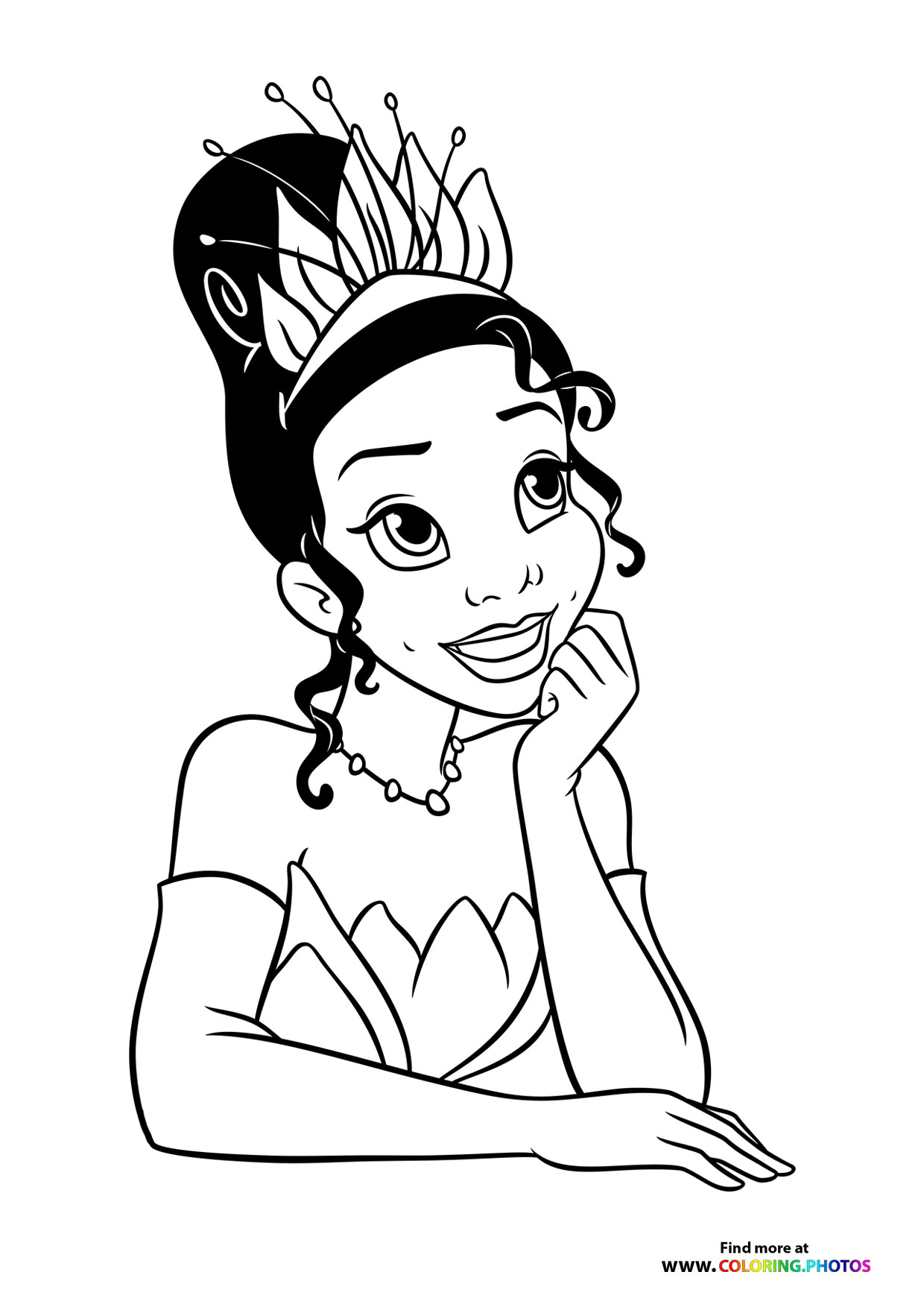 155 Princess Coloring Worksheets FREE Printable 153