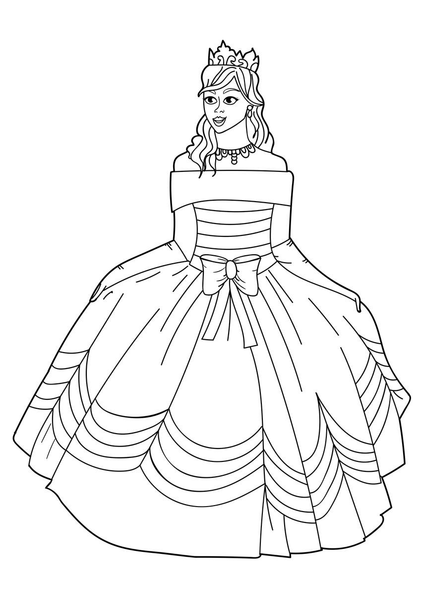 155 Princess Coloring Worksheets FREE Printable 155