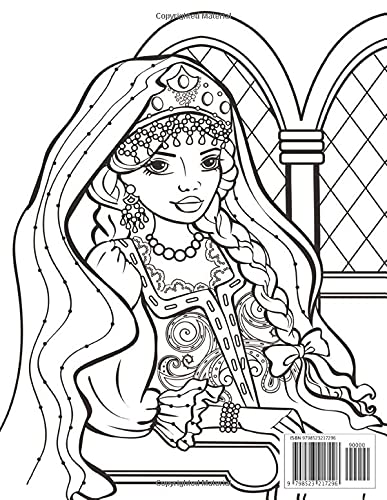 155 Princess Coloring Worksheets FREE Printable 17