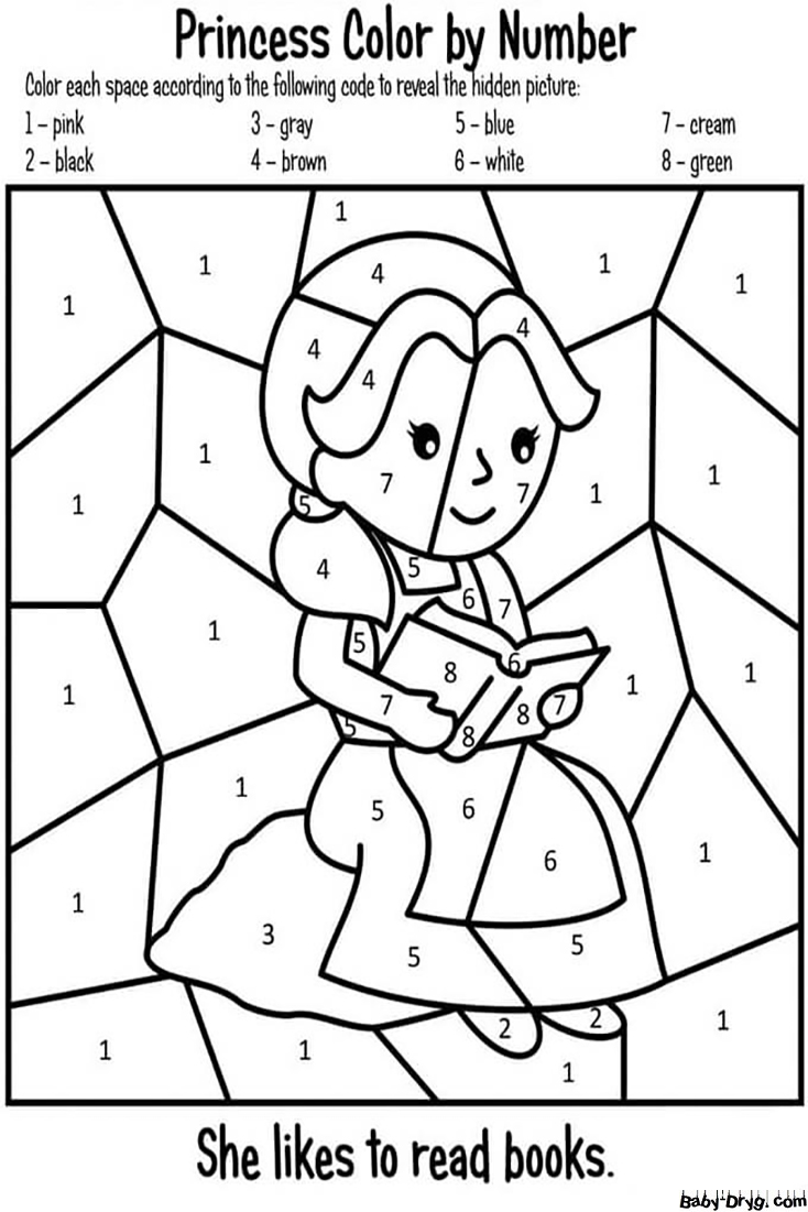 155 Princess Coloring Worksheets FREE Printable 24