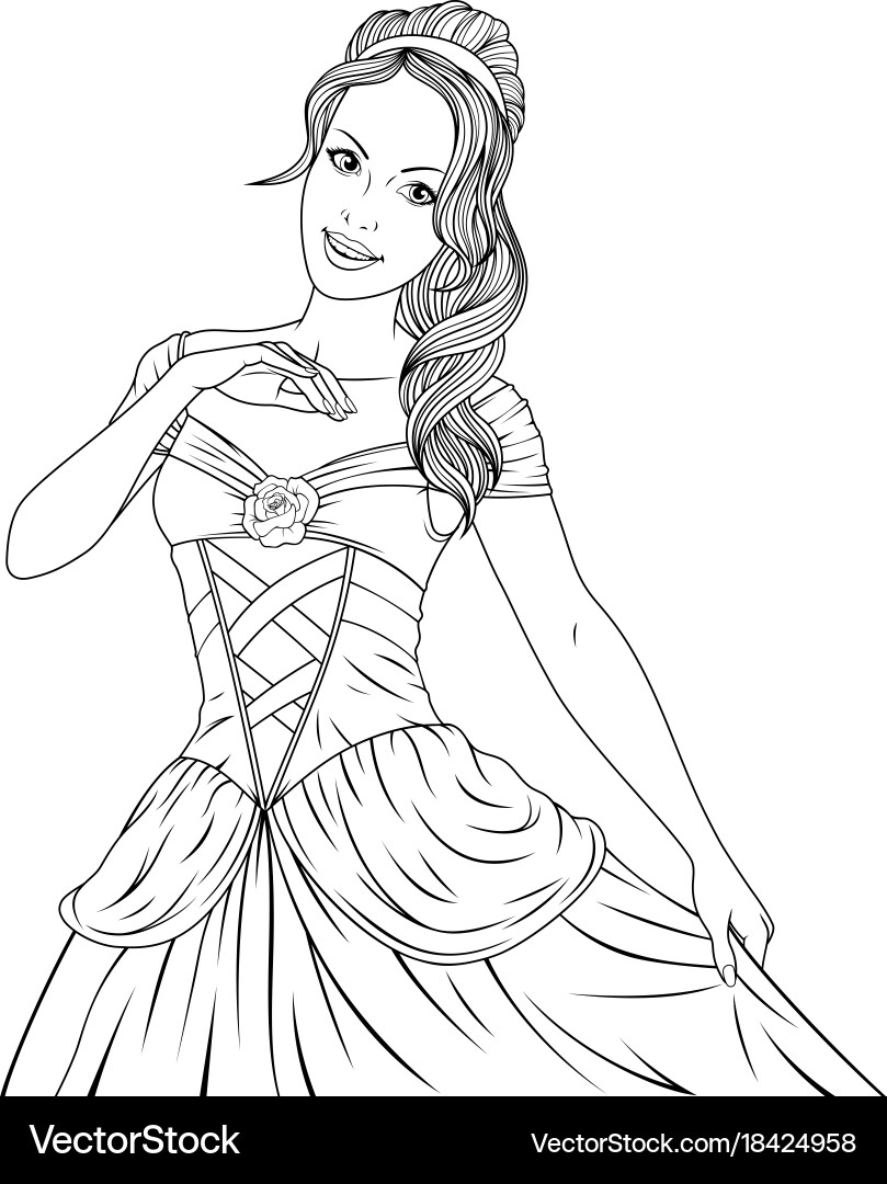 155 Princess Coloring Worksheets FREE Printable 55