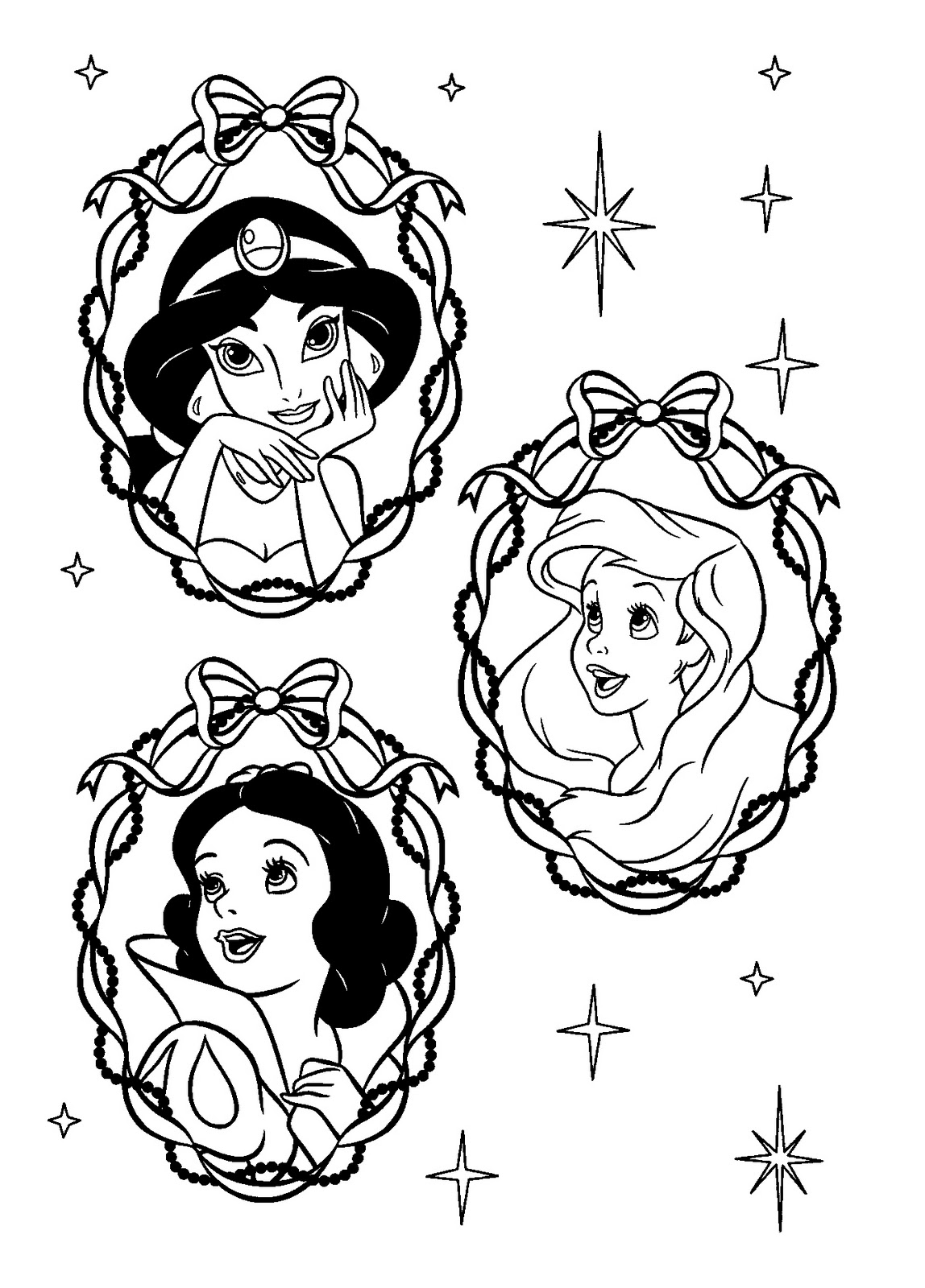 155 Princess Coloring Worksheets FREE Printable 67