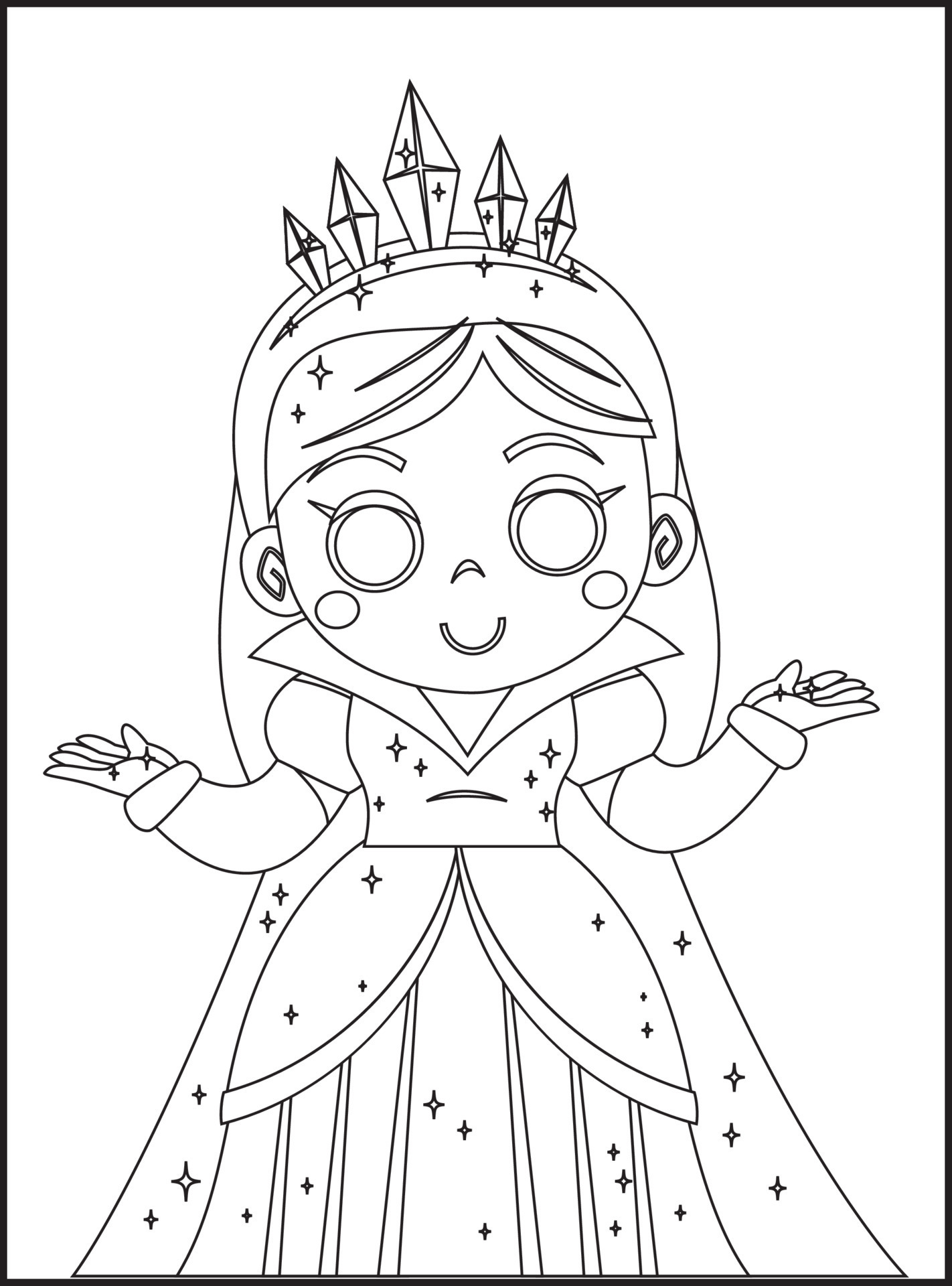 155 Princess Coloring Worksheets FREE Printable 73