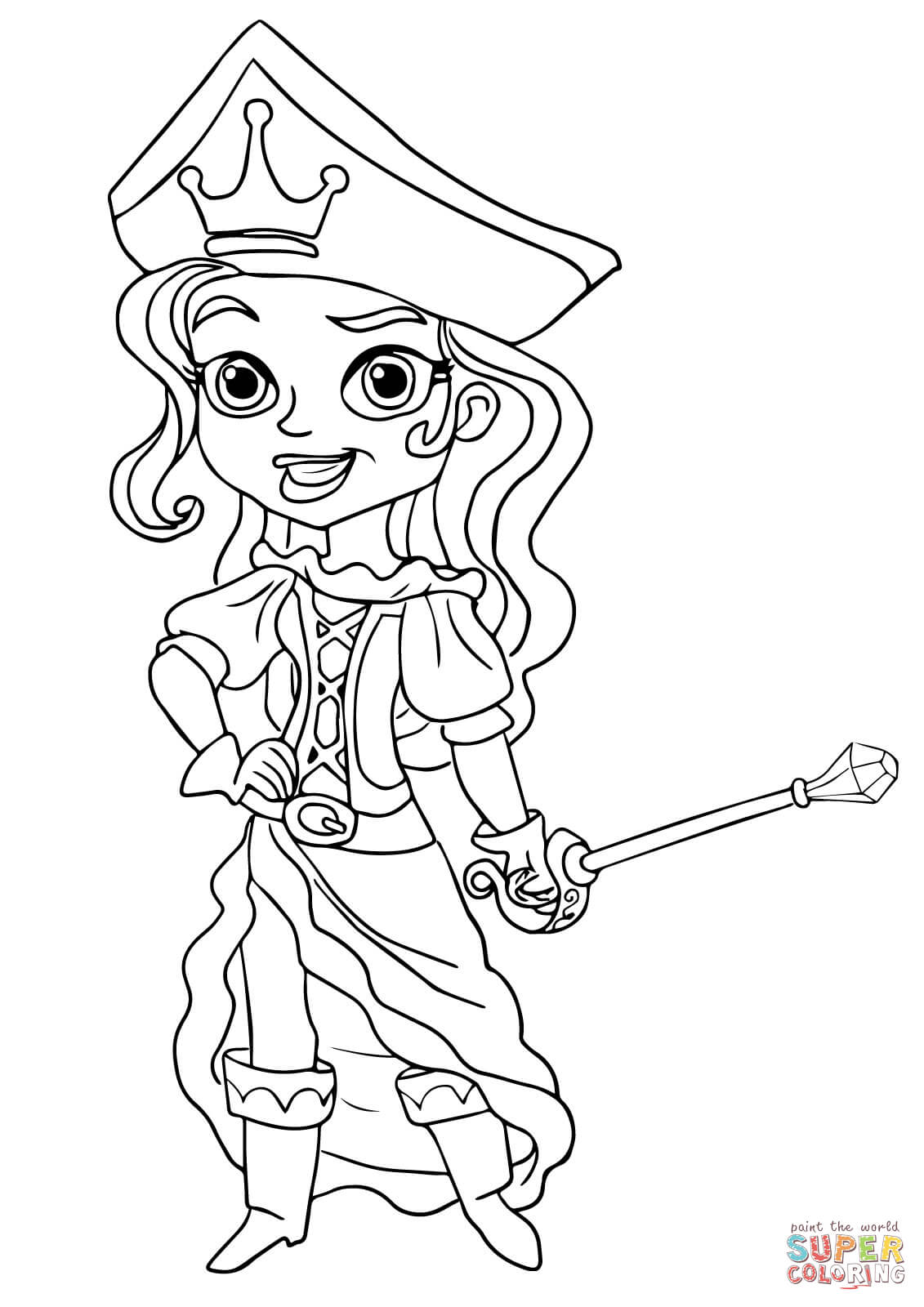 155 Princess Coloring Worksheets FREE Printable 79