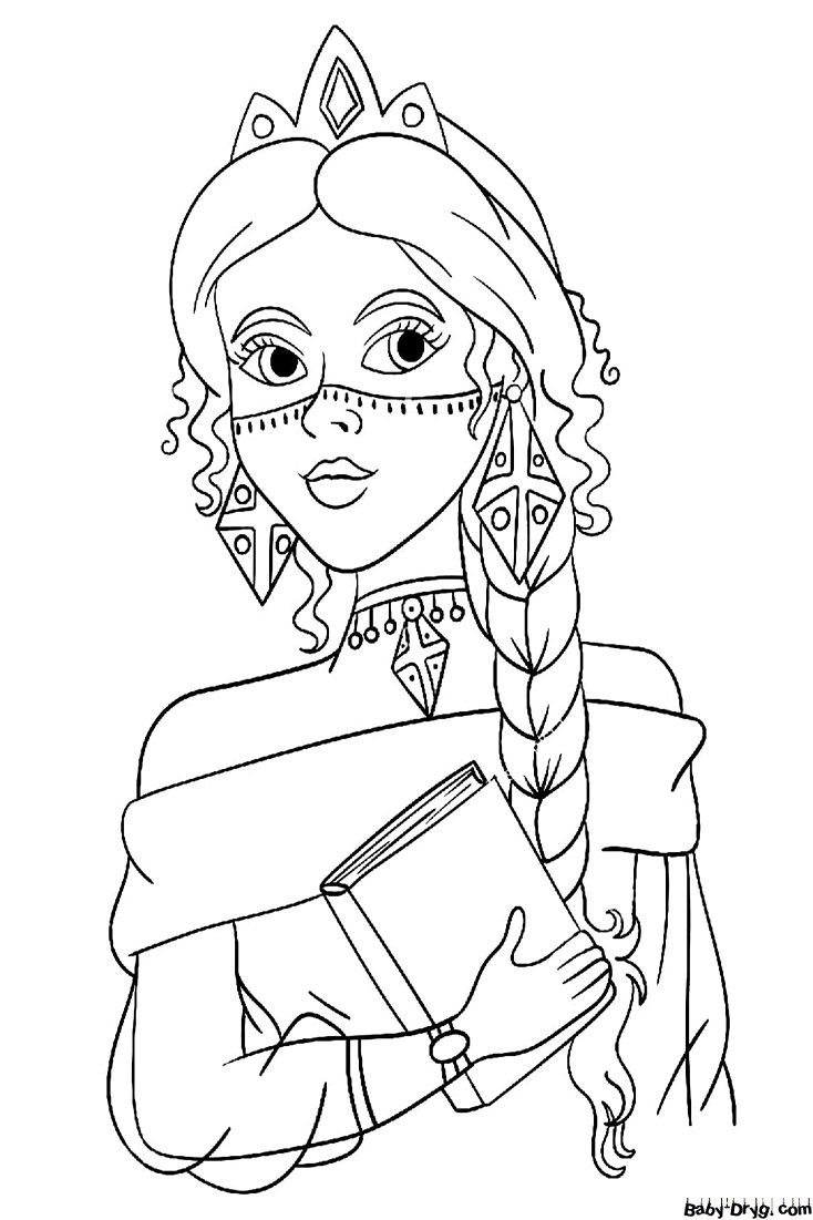 155 Princess Coloring Worksheets FREE Printable 80