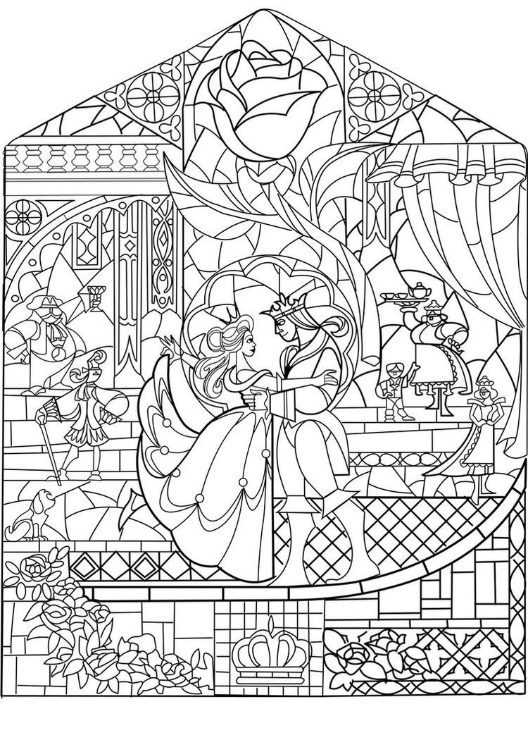 155 Princess Coloring Worksheets FREE Printable 88