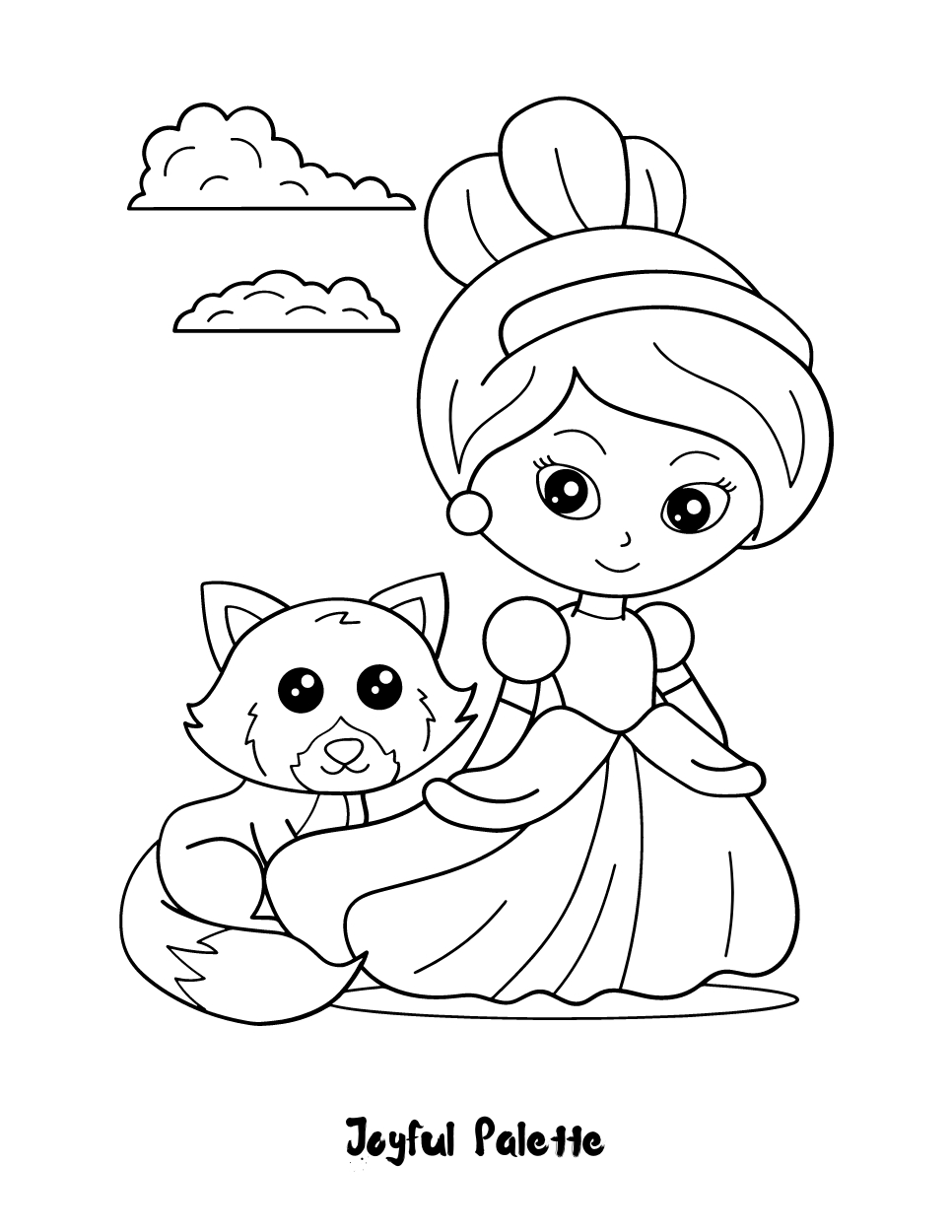 155 Princess Coloring Worksheets FREE Printable 93