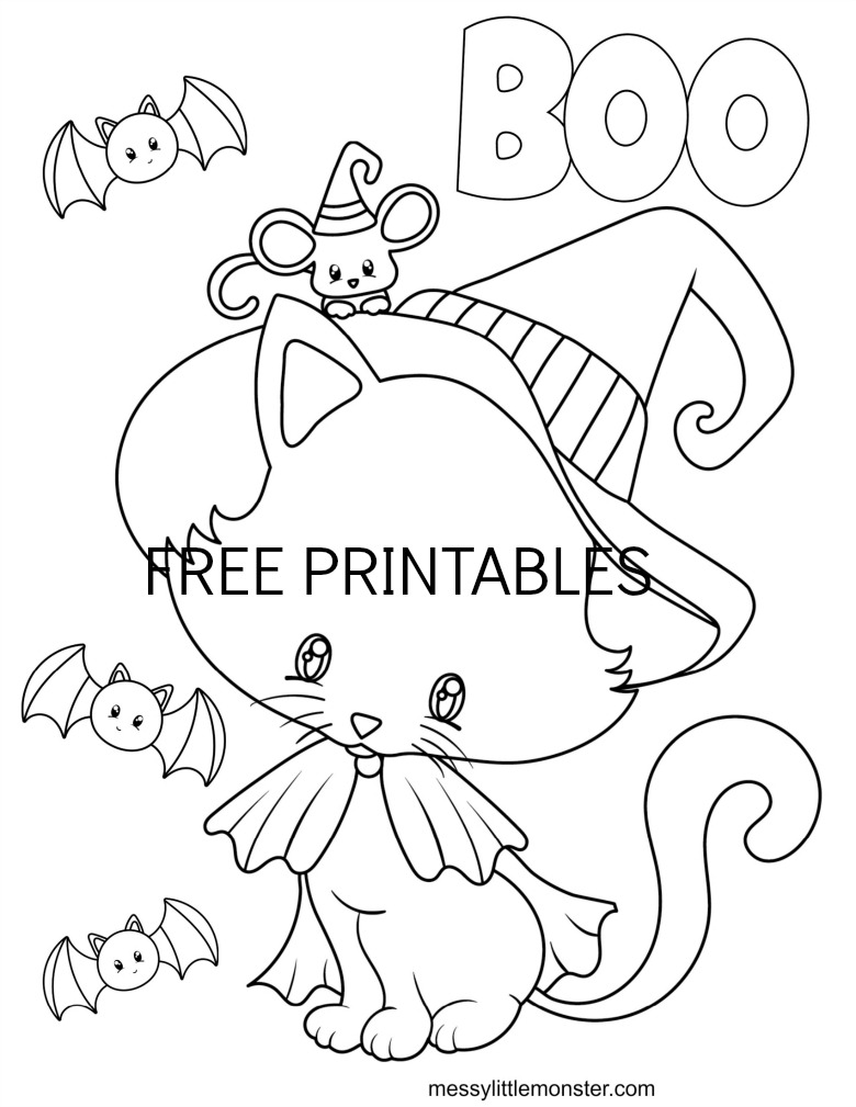 180+ Bat Coloring Page Ideas 114