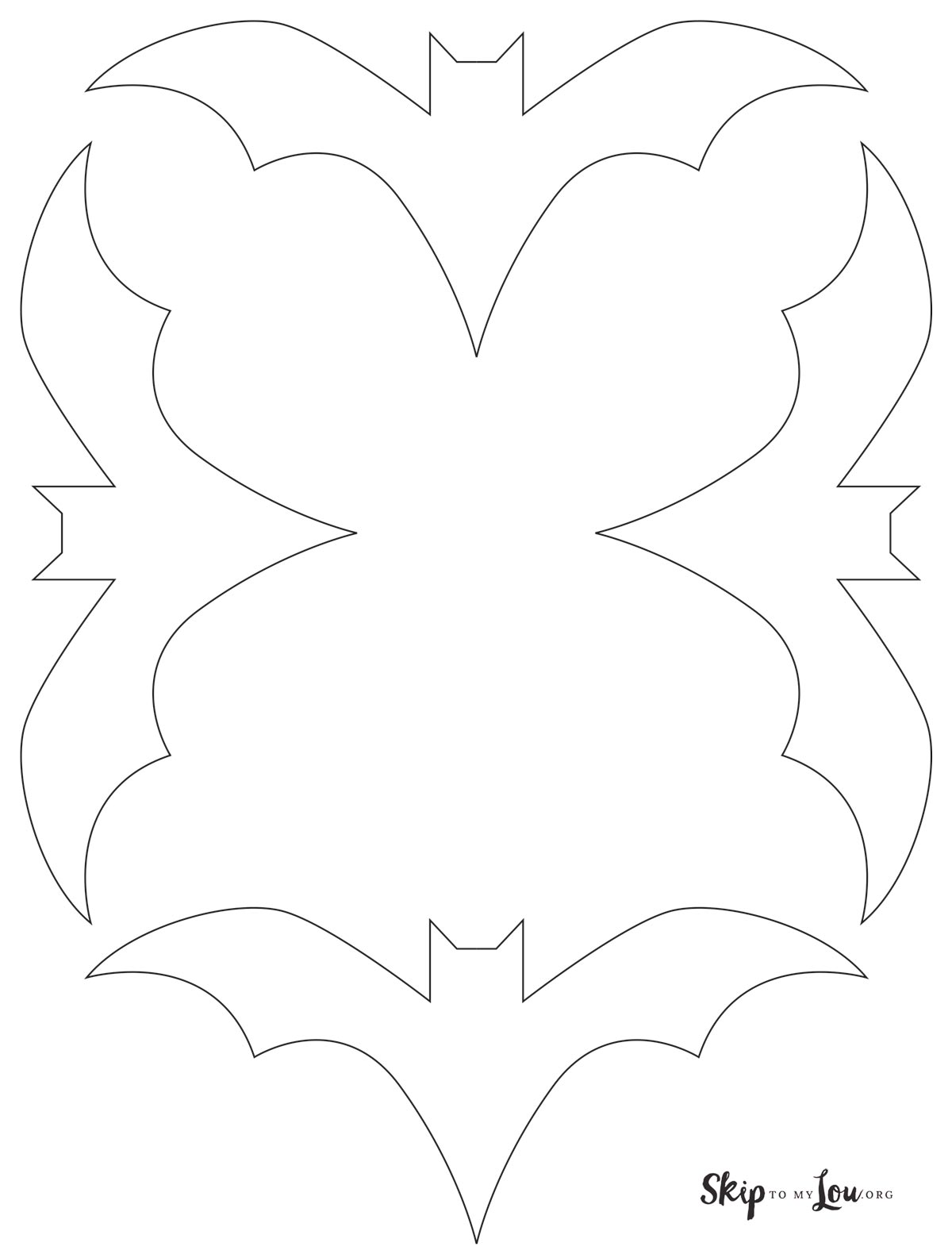 180+ Bat Coloring Page Ideas 140