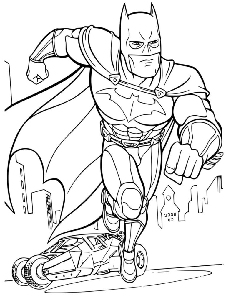 180+ Bat Coloring Page Ideas 151