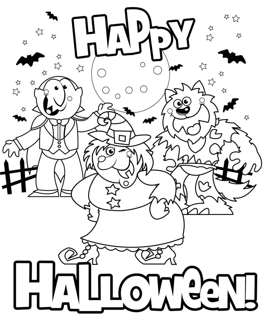 180+ Bat Coloring Page Ideas 171