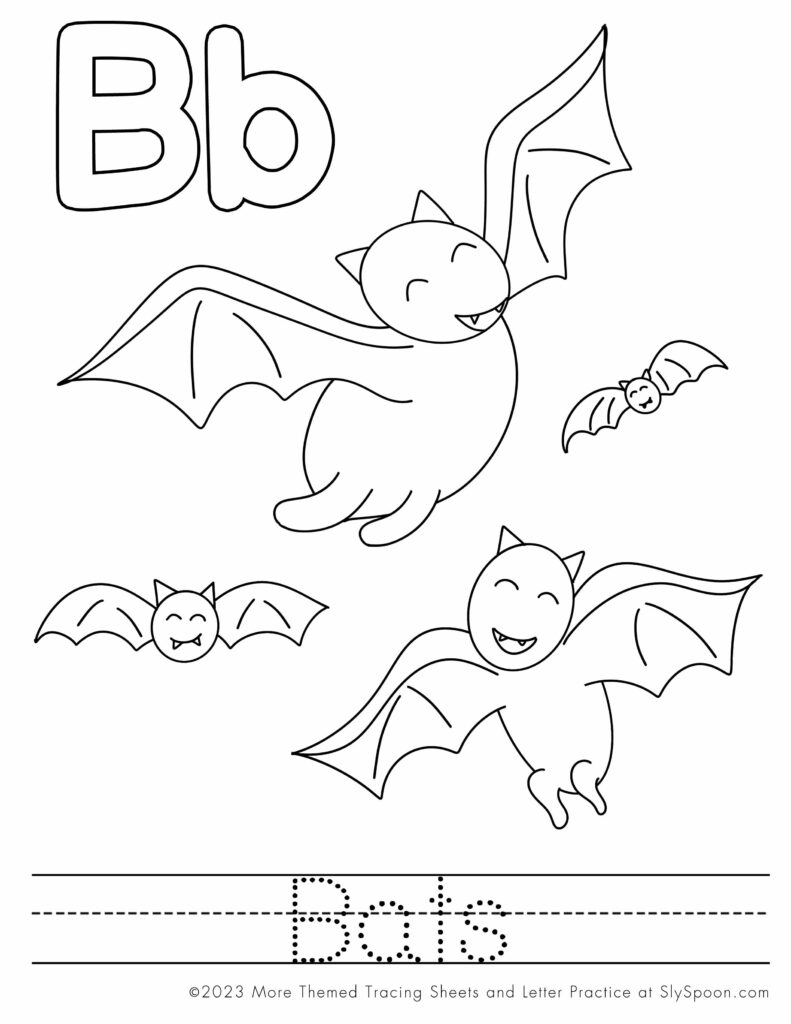 180+ Bat Coloring Page Ideas 47