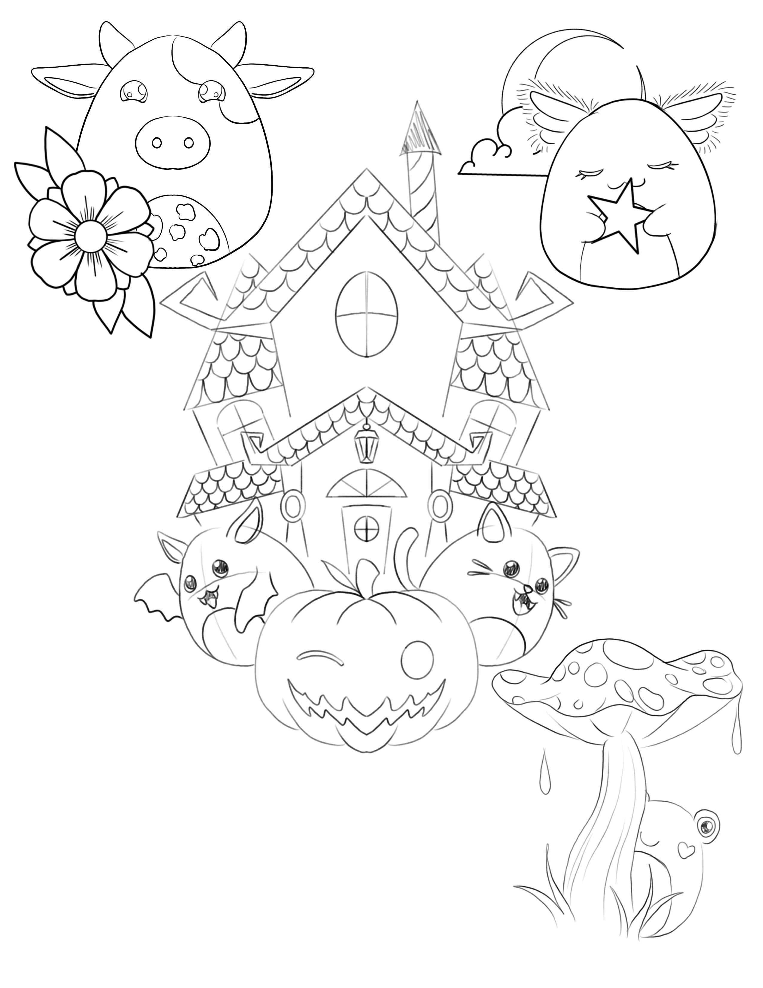 180+ Bat Coloring Page Ideas 5