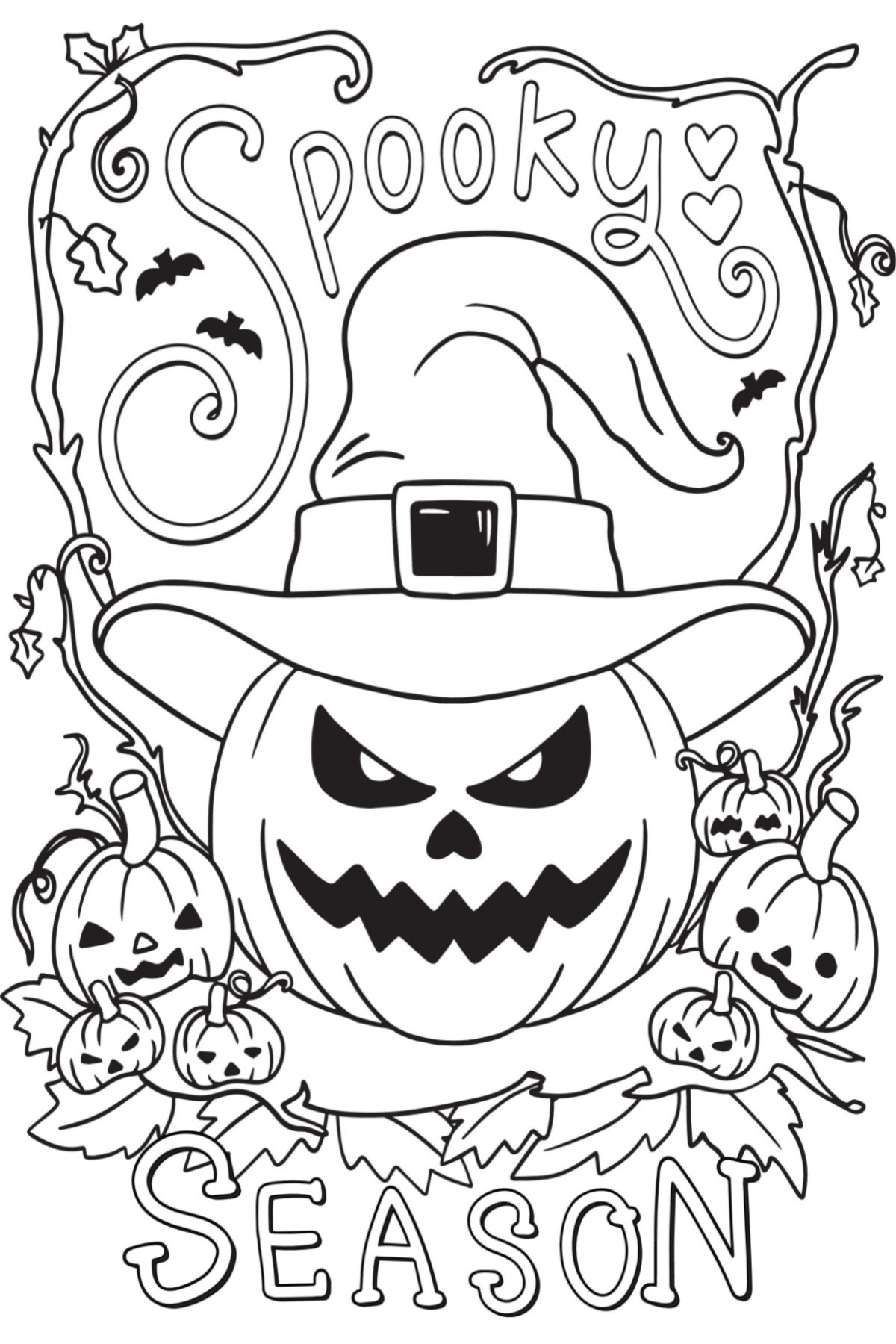 180+ Bat Coloring Page Ideas 56