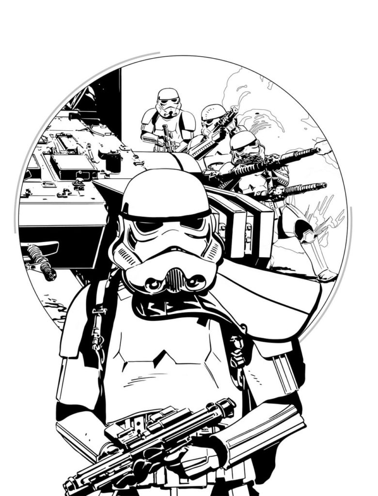 180+ Mandalorian Coloring Pages: Star Wars Coloring Fun 154